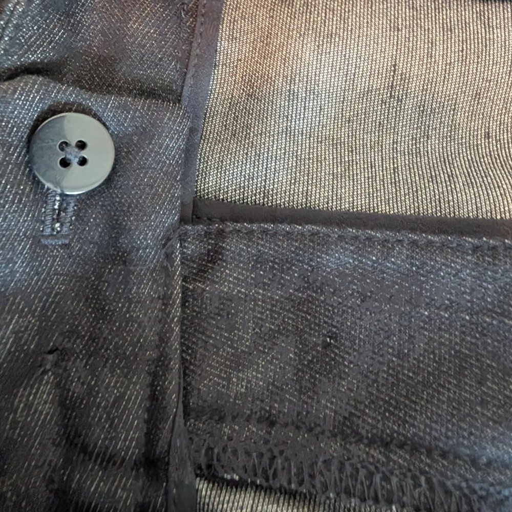 Talbot's polished denim dress trousers; work wear.. Size 18WP (women's petite) - Picture 6 of 13